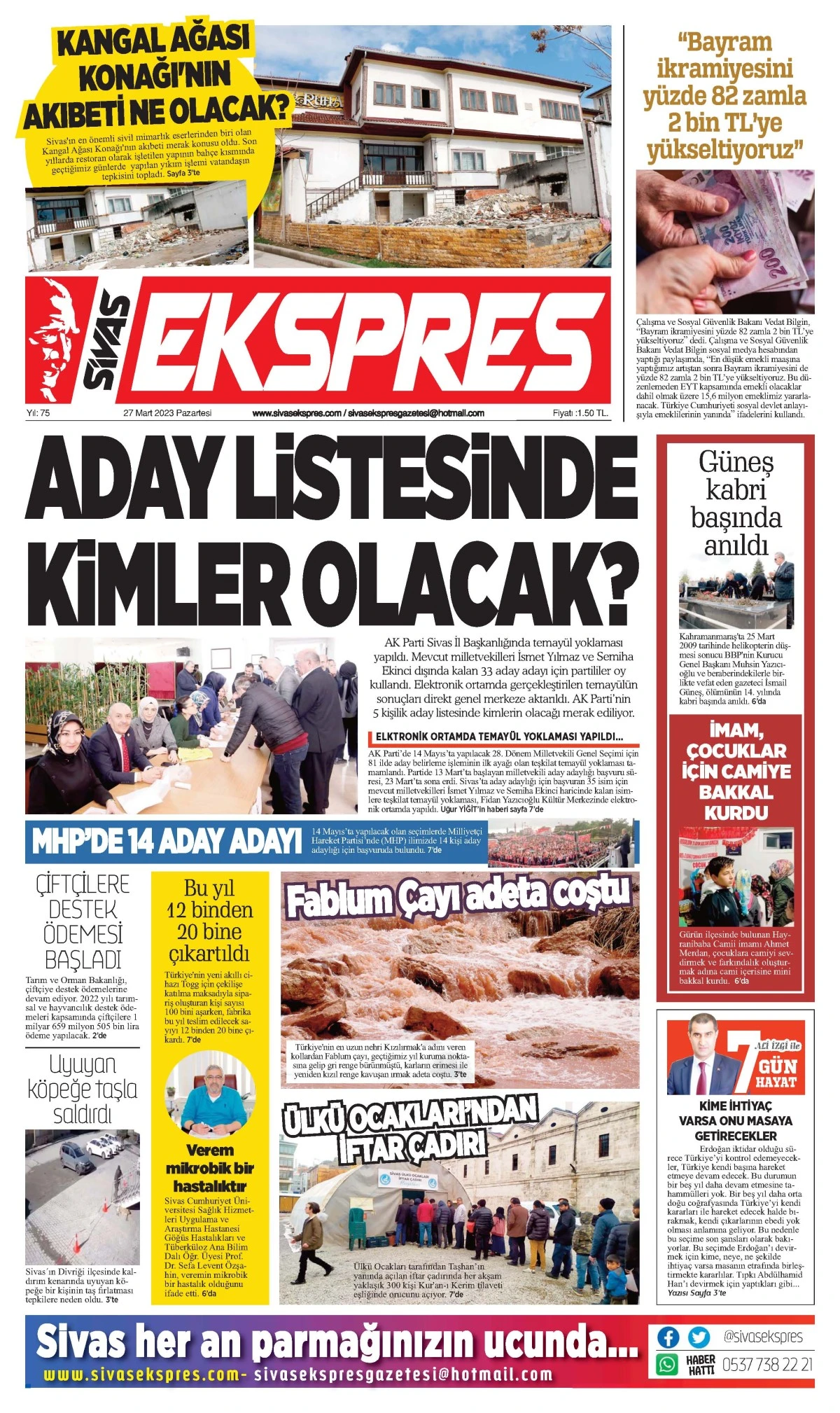 27.03.2023 Ekspres Gazetesi