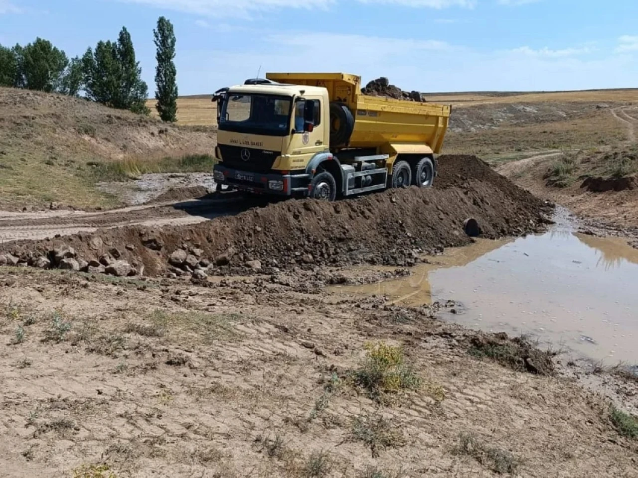 Altyapı Çalışmaları Sürüyor