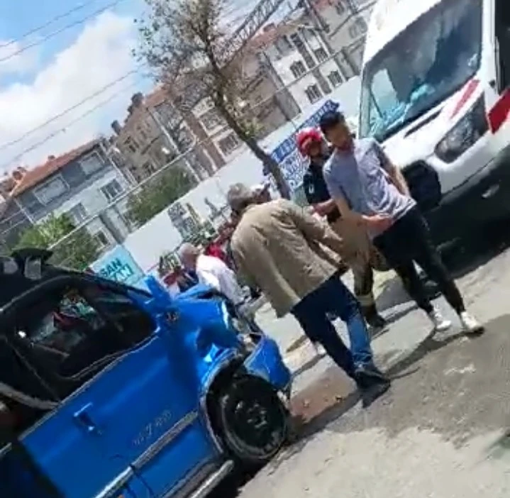 Ankara'da Feci Kaza