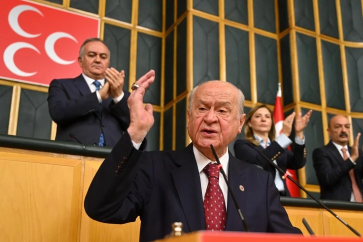 Bahçeli: Atatürk'ün Partisi Teröristlere Selam Gönderiyor