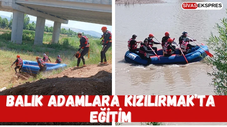 Balık Adamlara Kızılırmak’ta Eğitim