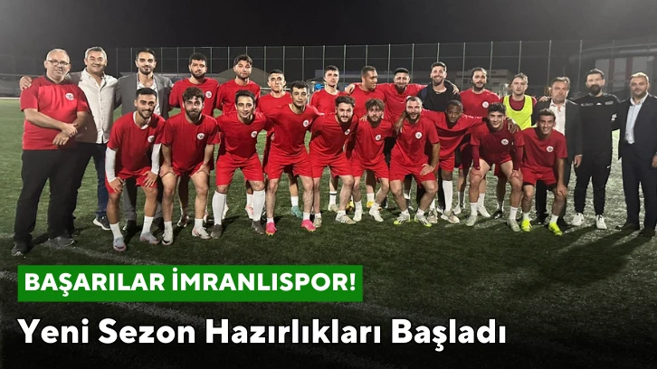 Başarılar İmranlıspor!