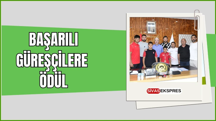 Başarılı Güreşçilere Ödül