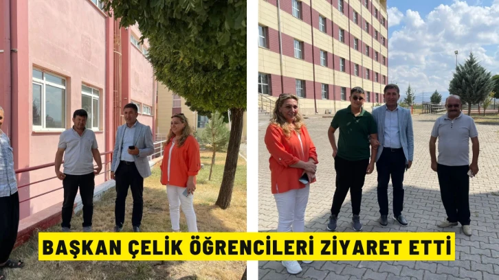 Başkan Çelik Öğrencileri Ziyaret Etti