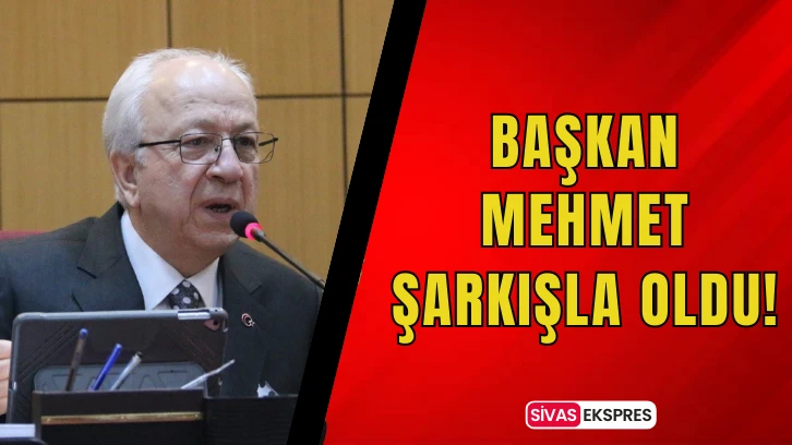 Başkan Mehmet Şarkışla Oldu!