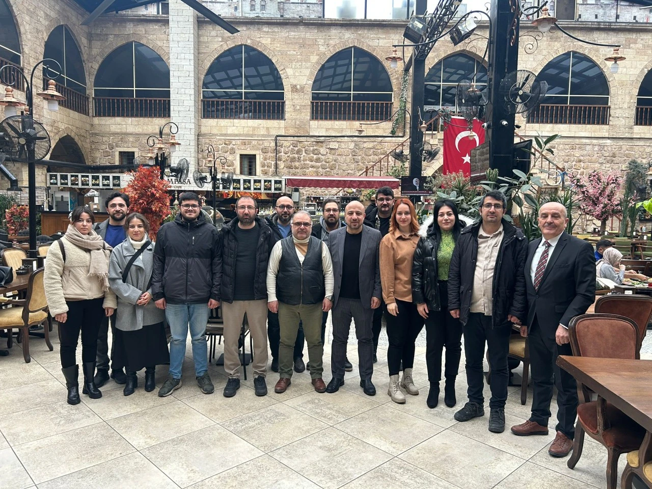 Behrampaşa Hanı’nda Gazeteciler Ağırlandı