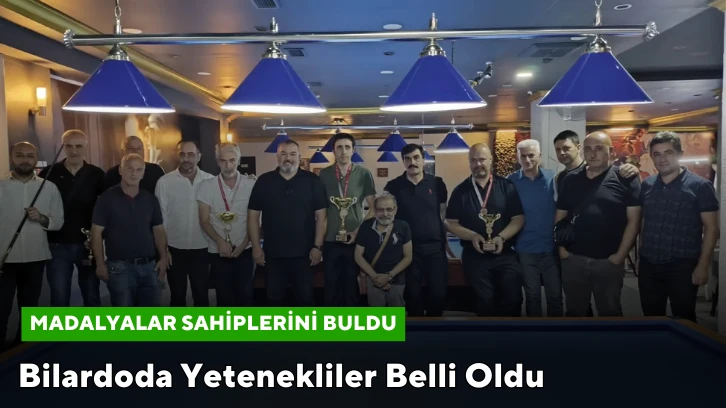 Bilardoda Yetenekliler Belli Oldu