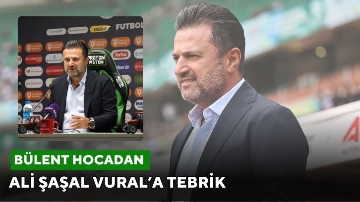 Bülent Hocadan Ali Şaşal Vural’a Tebrik