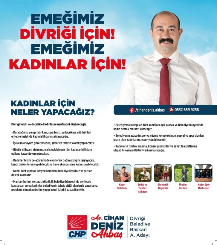 Divriği’de CHP’den Şok Karar