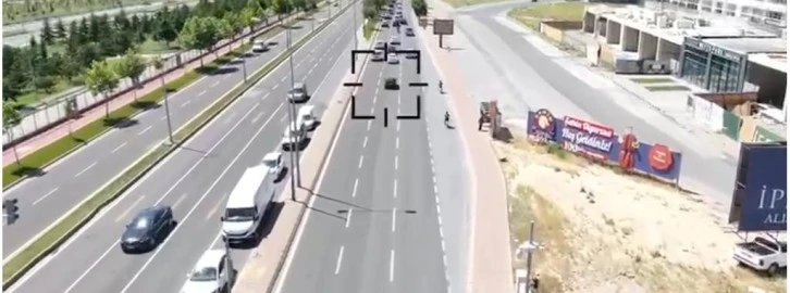 Dron Destekli Trafik Denetimi 