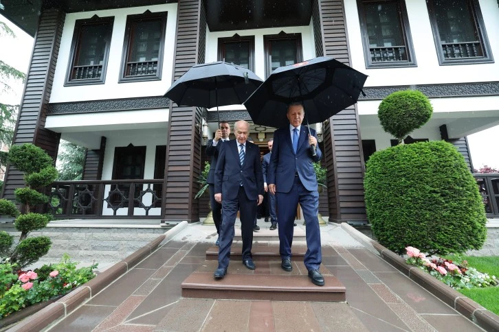 Erdoğan'dan Bahçeli'ye Ziyaret