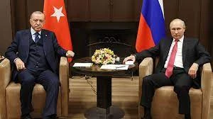 Erdoğan Putin'le Görüştü