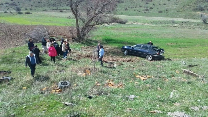 Erzincan- Sivas Yolunda Kaza: 3 Yaralı