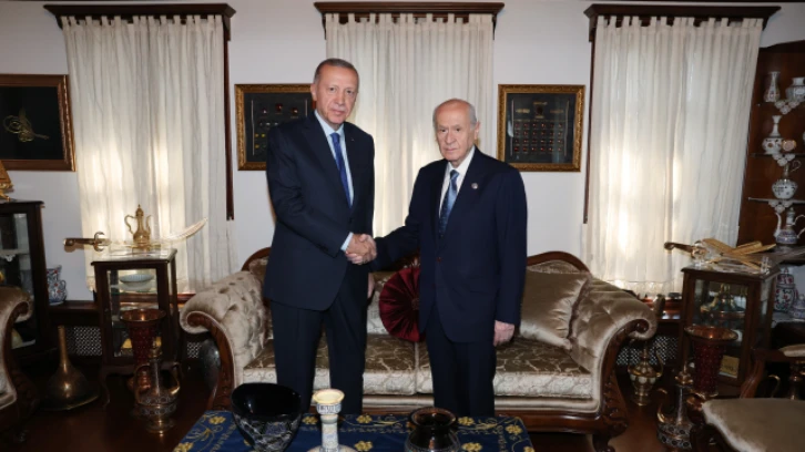 İki Lider Ankara'da Buluştu