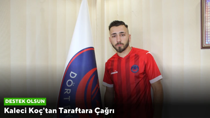 Kaleci Koç'tan Taraftara Çağrı