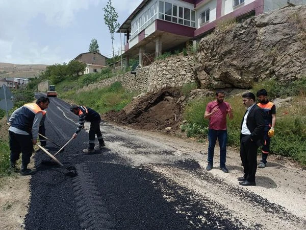 Kaymakam Yazıcı Yol Çalışmalarını İnceledi