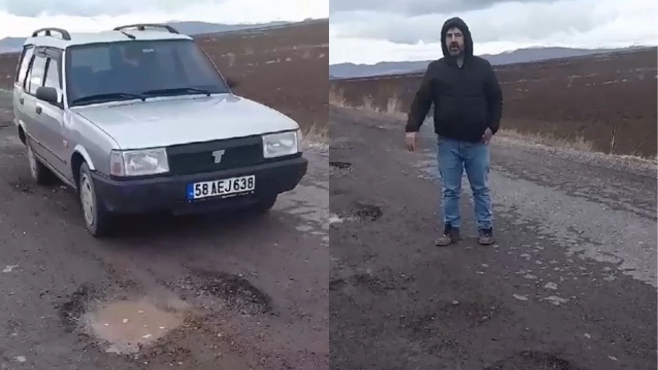 Köstebek Yuvası Yol Sivaslıları Çileden Çıkardı