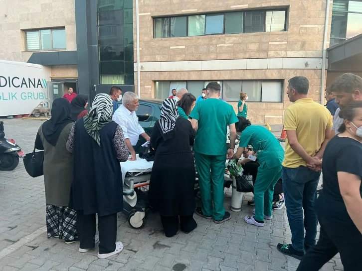 Medicana’da Elektrik Trafosundan Yangın Çıktı