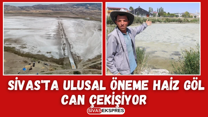 Sivas'ta Ulusal Öneme Haiz Göl Can Çekişiyor 