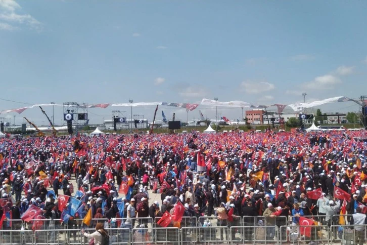 "Büyük İstanbul Mitingi" 16.00'da Başlayacak