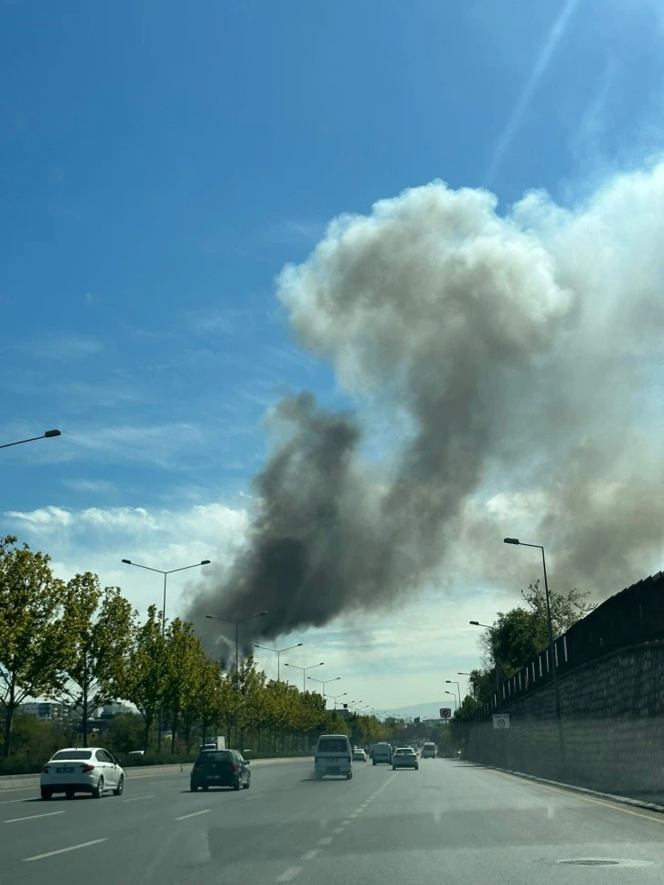 Sanayi Sitesinde Yangın