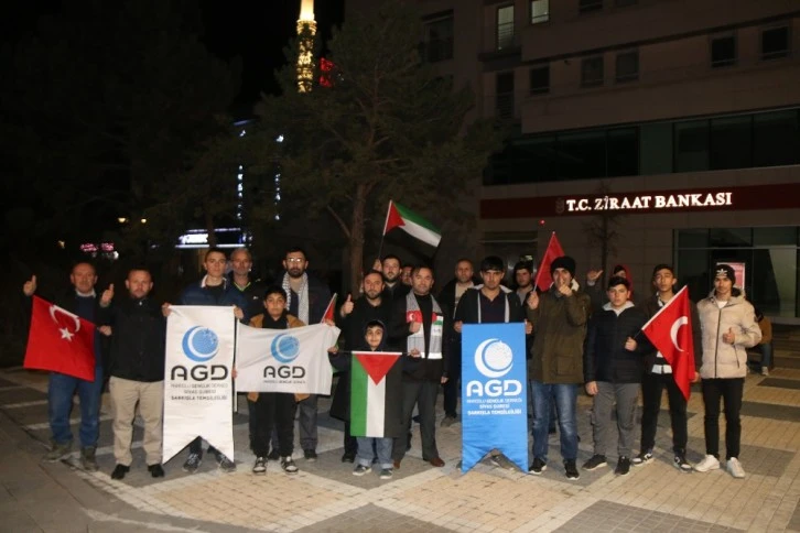 Şarkışla'da Protesto