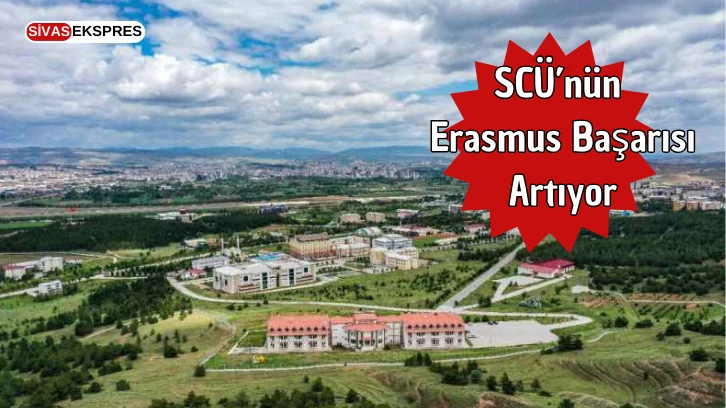 SCÜ’nün Erasmus Başarısı Artıyor