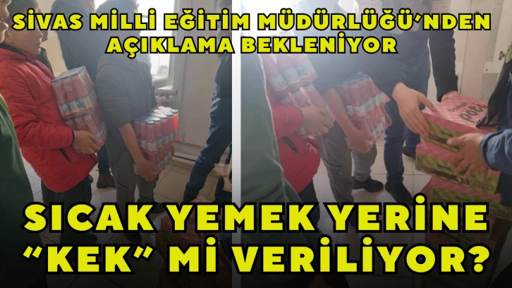 Sıcak Yemek Yerine “Kek” Mi Veriliyor?