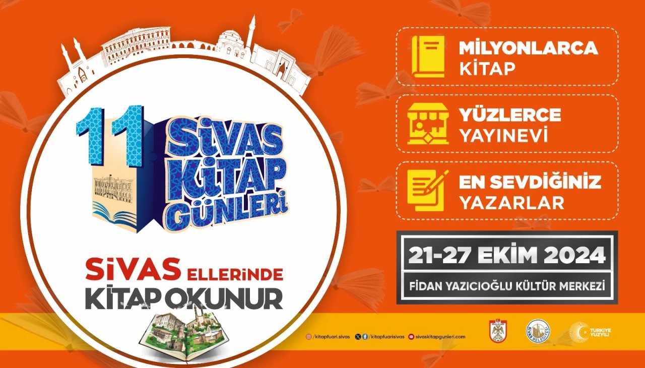 Sivas Ellerinde Kitap Okunacak