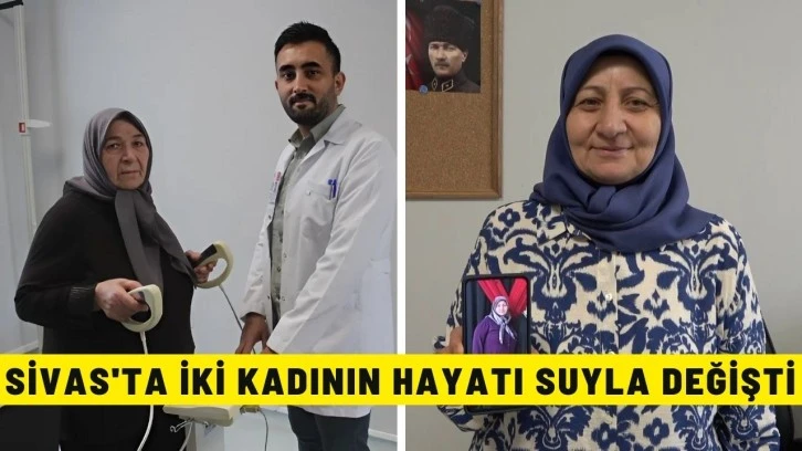 Sivas'ta İki Kadının Hayatı Suyla Değişti