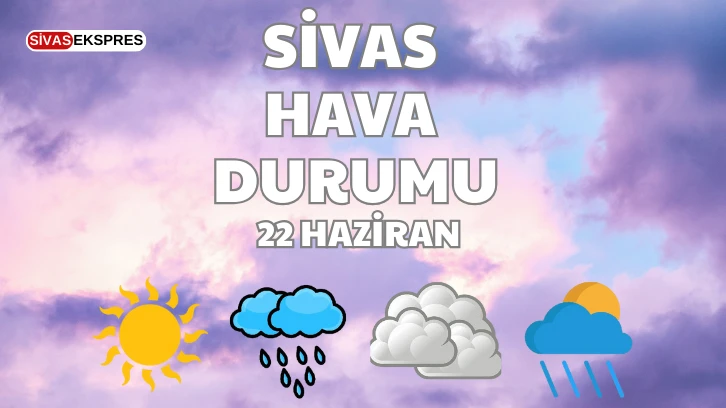 Sivas'ta Bugün Hava Nasıl Olacak?