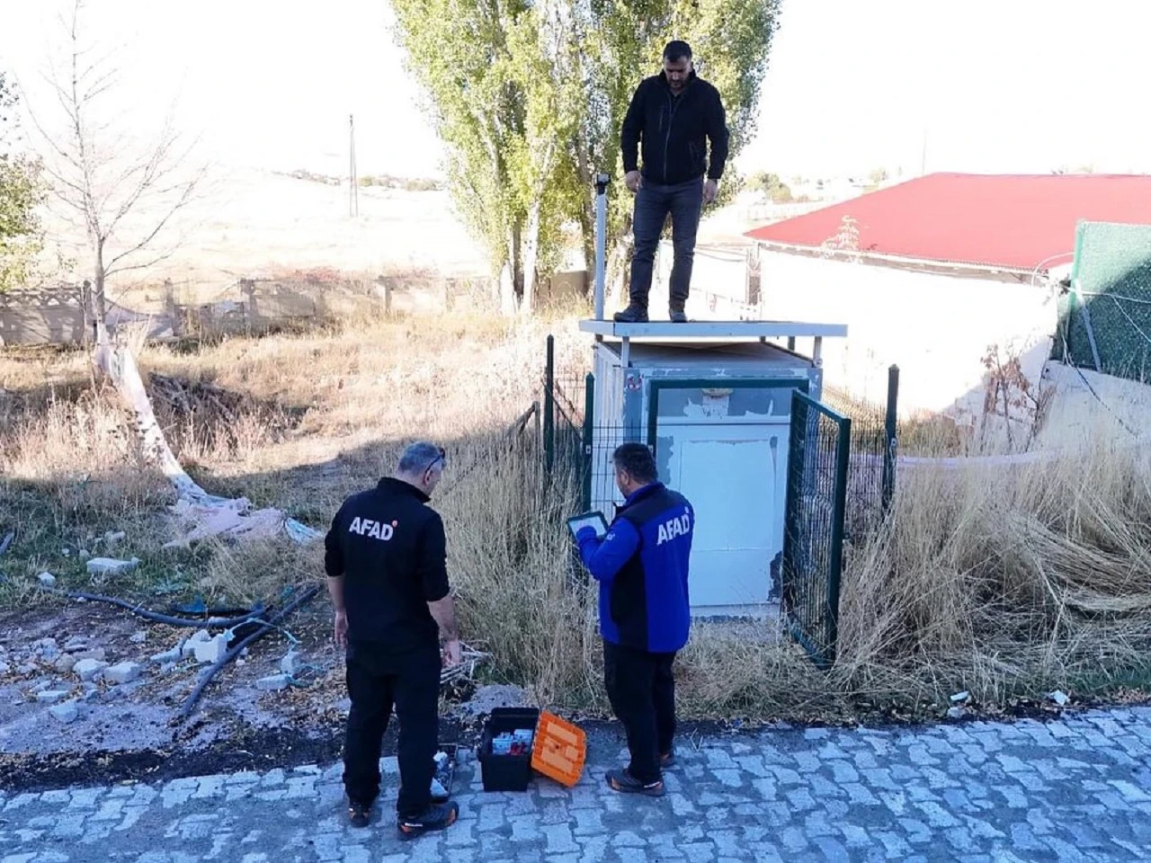 Sivas'ta Deprem İstasyonlarına Bakım