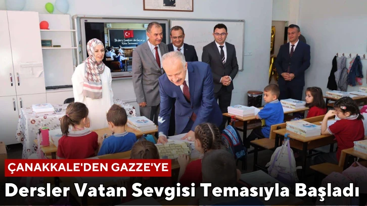 Sivas'ta Dersler Vatan Sevgisi Temasıyla Başladı