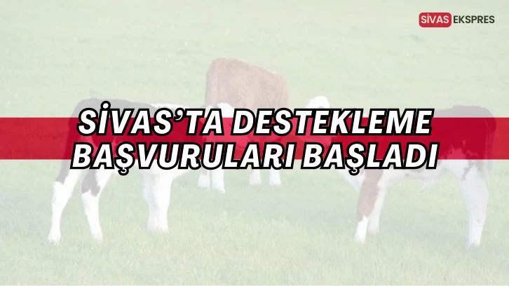 Sivas’ta Destekleme Başvuruları Başladı