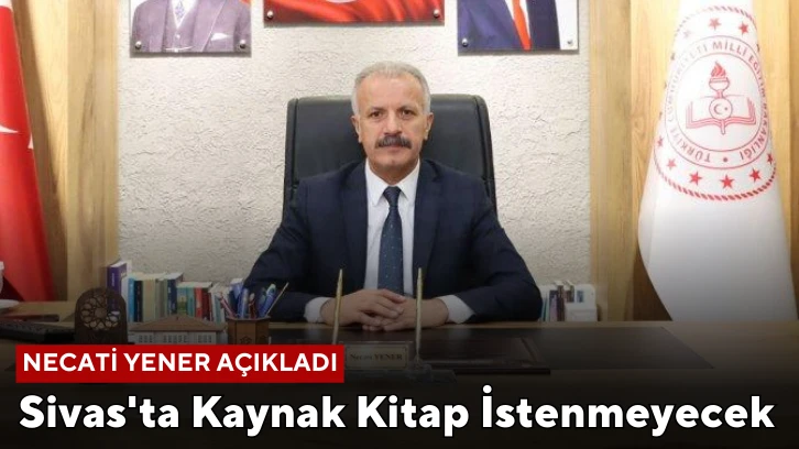 Sivas'ta Kaynak Kitap İstenmeyecek