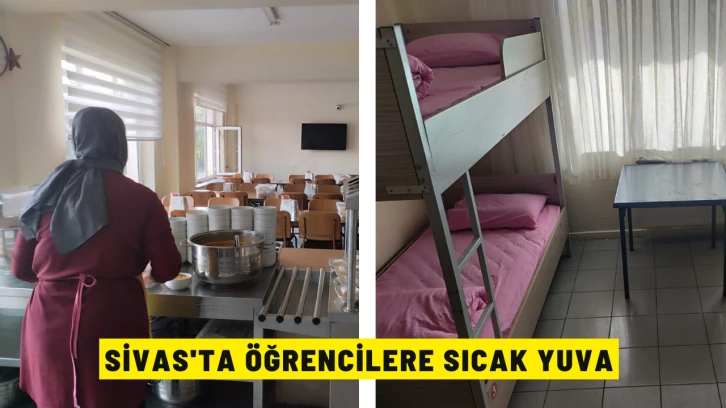 Sivas'ta Öğrencilere Sıcak Yuva