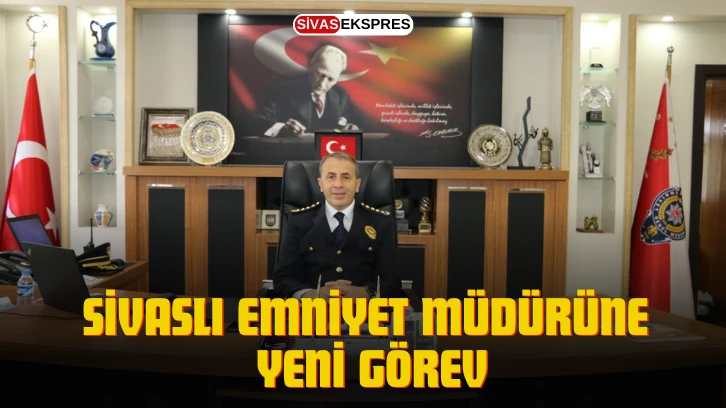 Sivaslı Emniyet Müdürüne Yeni Görev