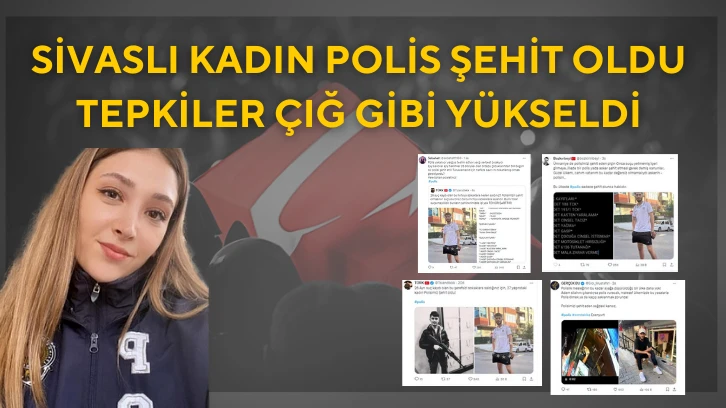 Sivaslı Kadın Polis Şehit Oldu, Tepkiler Çığ Gibi Yükseldi