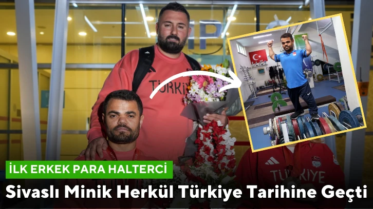 Sivaslı Minik Herkül Türkiye Tarihine Geçti