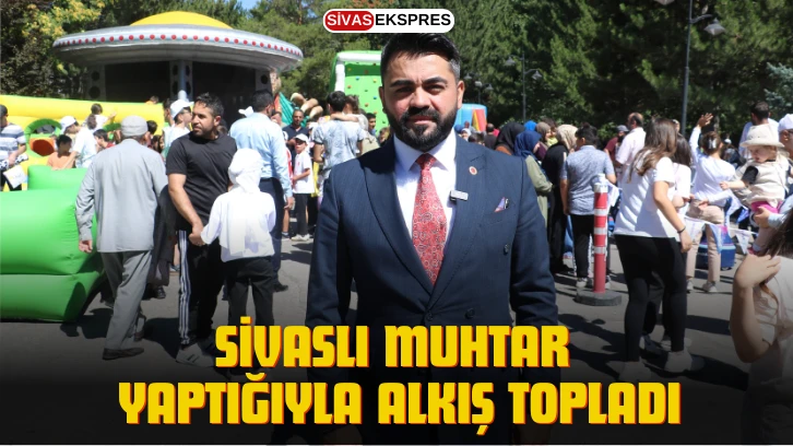 Sivaslı Muhtar Yaptığıyla Alkış Topladı