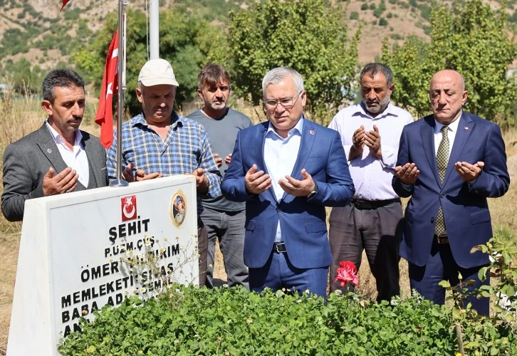 Sivaslı Şehit Ailelerini Yalnız Bırakmıyor