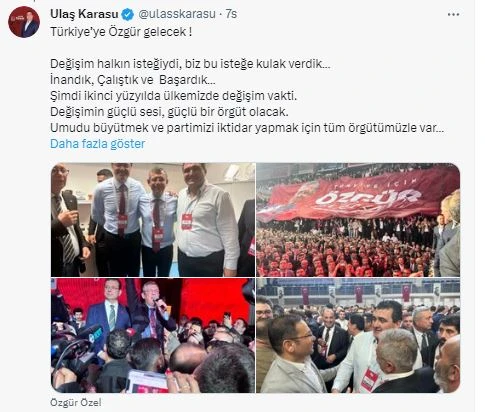 Sivaslı Vekilden Özgür Özel Paylaşımı