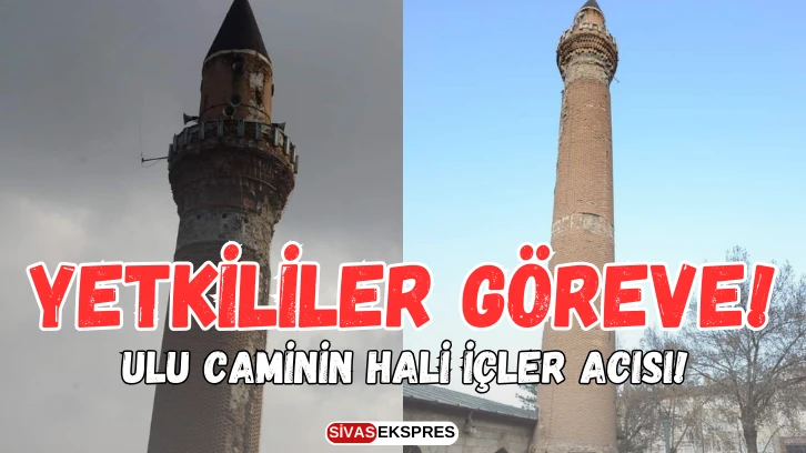 Ulu Caminin Hali İçler Acısı! Yetkililer Göreve