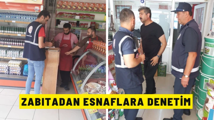 Zabıtadan Esnaflara Denetim