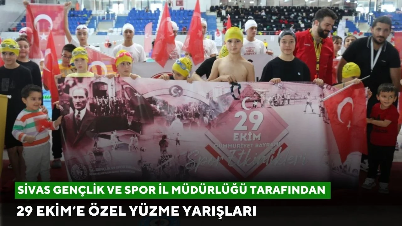 29 Ekim’e Özel Yüzme Yarışları