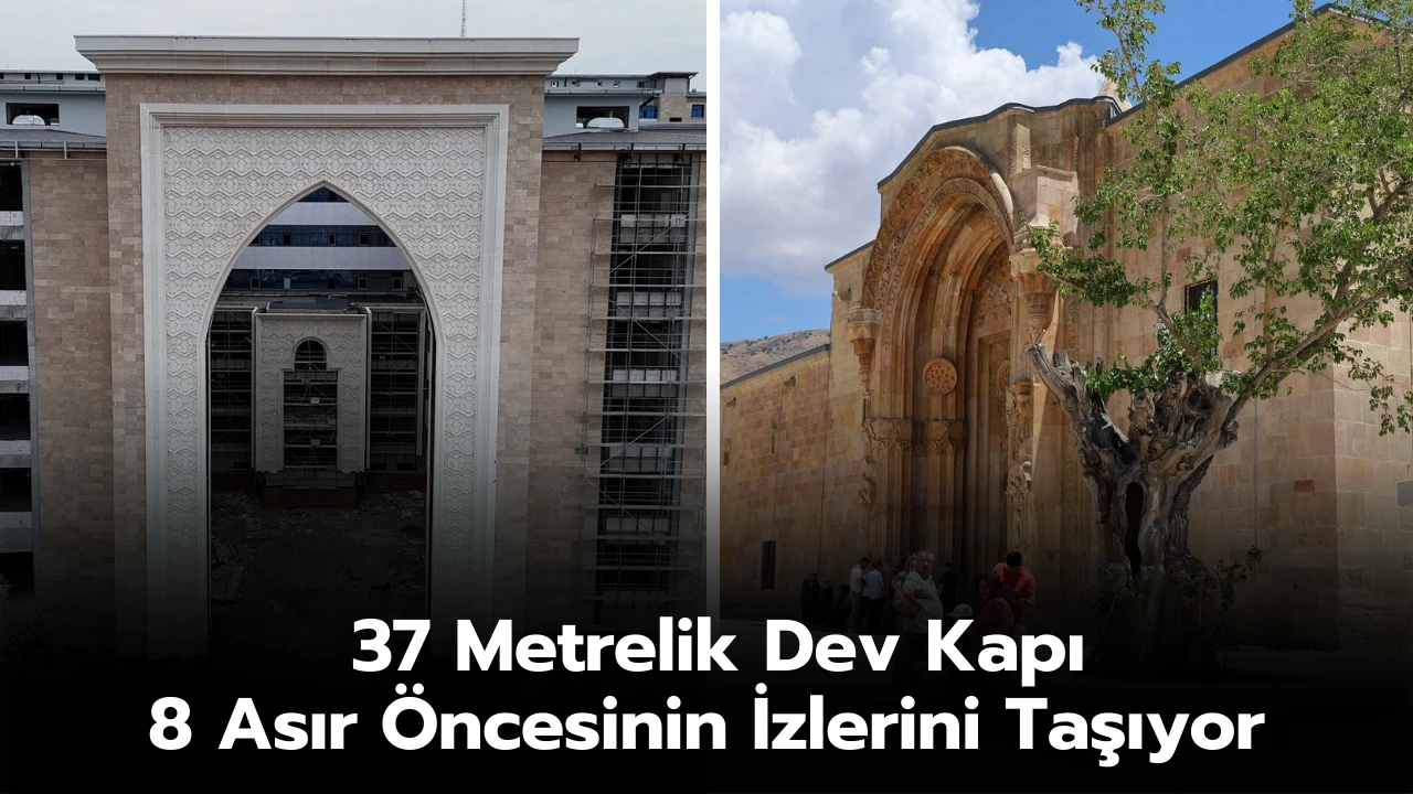  37 Metrelik Dev Kapı 8 Asır Öncesinin İzlerini Taşıyor