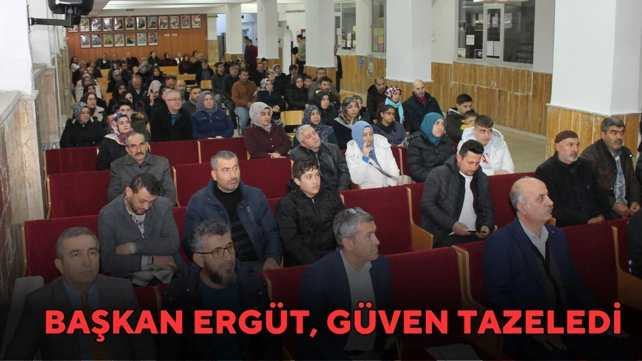 Başkan Ergüt, Güven Tazeledi 