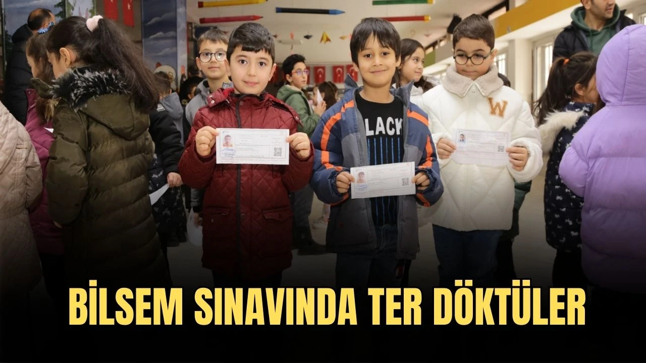 Bilsem Sınavında Ter Döktüler