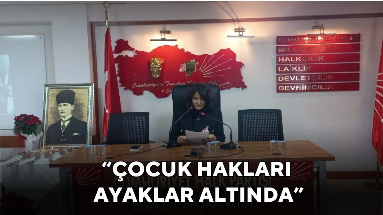 “Çocuk Hakları Ayaklar Altında”