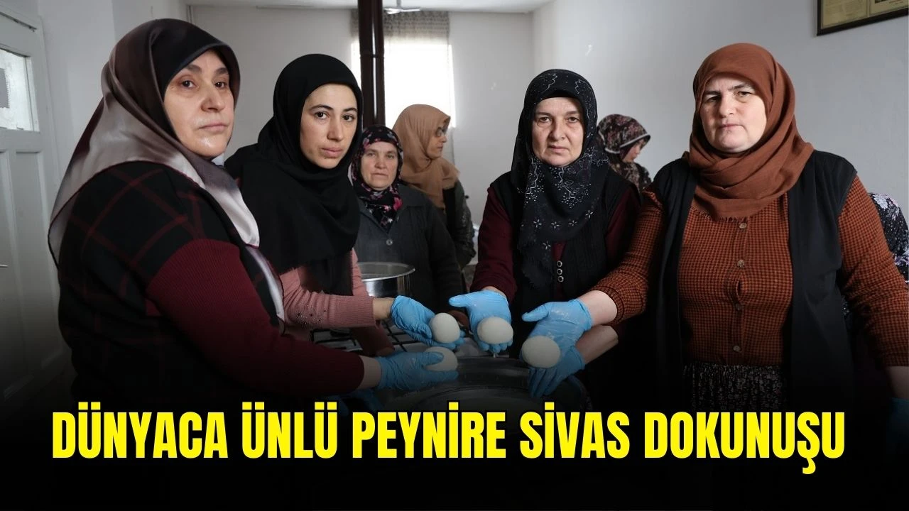 Dünyaca Ünlü Peynire Sivas Dokunuşu 